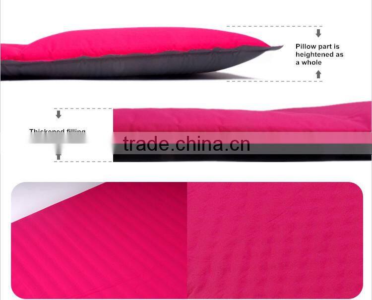 Outdoor double person sleep camping self inflating mat