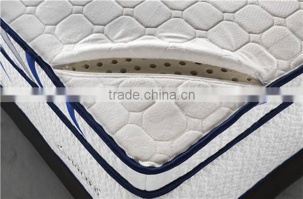 bamboo mattress pocket spring latex foam matress MD020