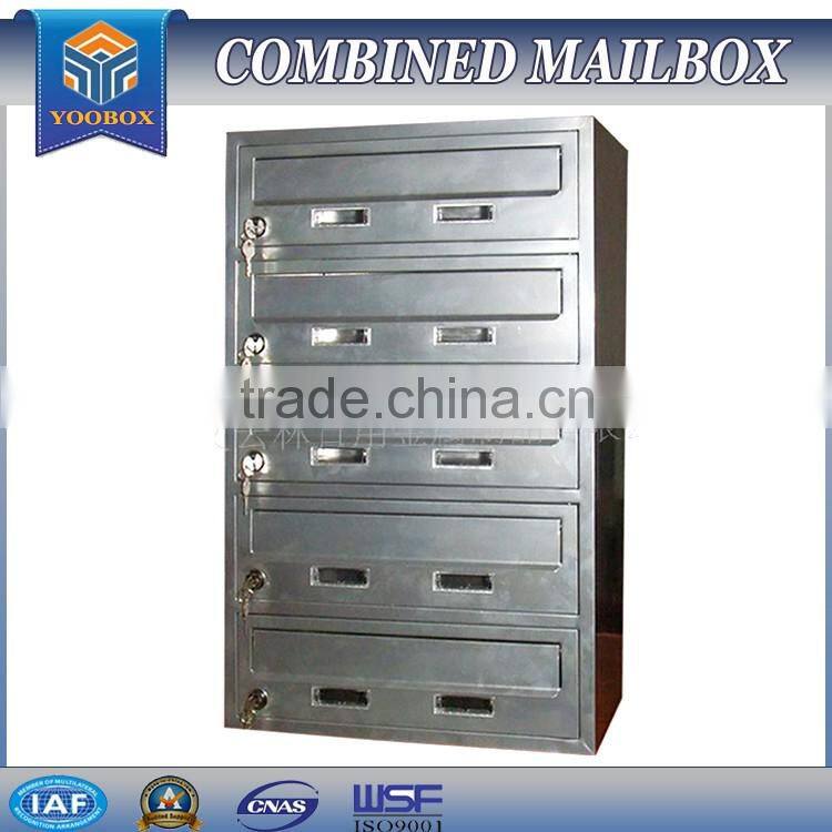 YL00-S steel powder coating apartment mailbox