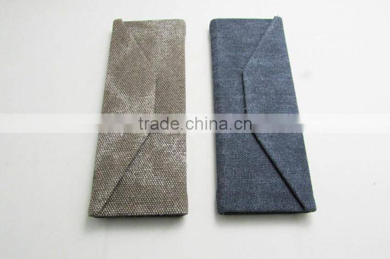 China supplier PU folding eyewear display case