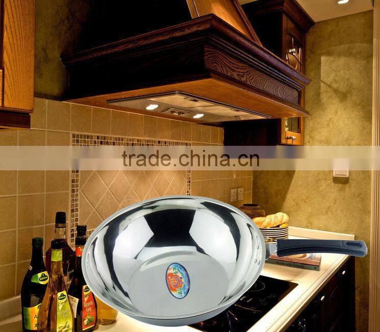 excellent houseware of stainless steel non stick frying pan