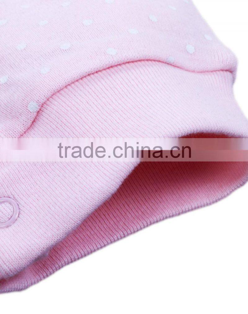 New born baby girl cotton romper pink cotton baby clothes baby products