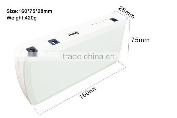 JK jump start Mini 12V 12000mAh high capacity jump starter multi-function portable car jump start