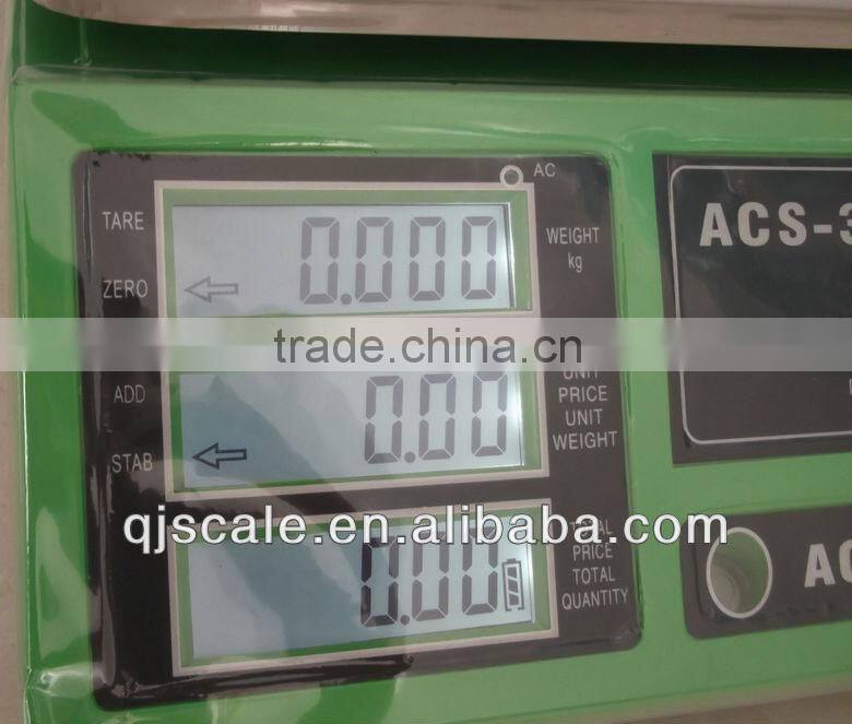 Electronic Plastic Price Computing Scale weighing scale