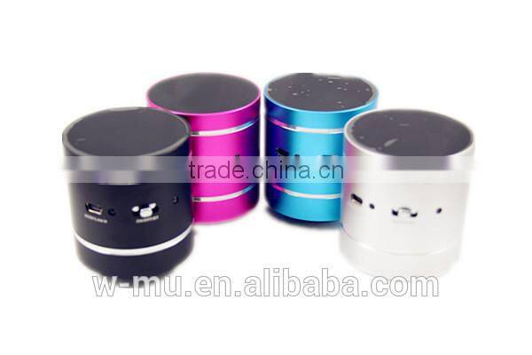 Compact Wireless Speaker 360 Degree Hifi Sound with Bluetooth and Line in