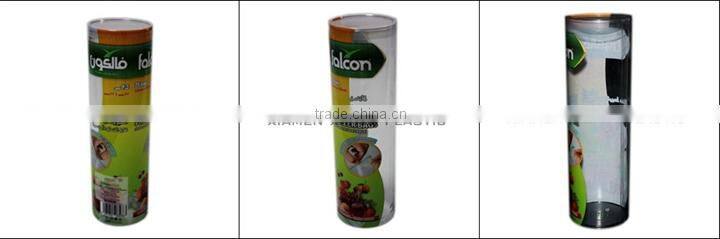 new pvc round plastic box