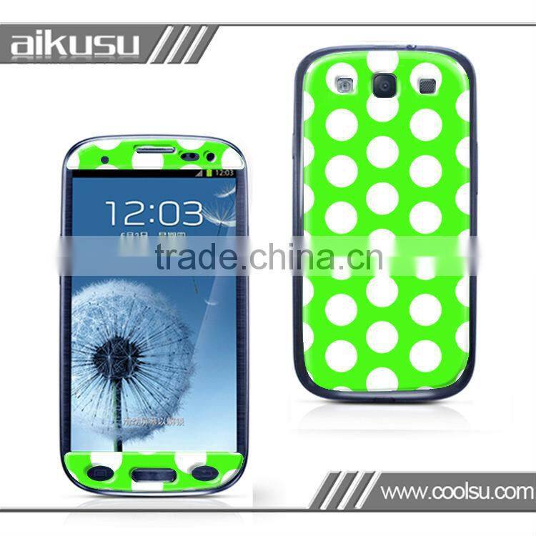 Whole-sale skin sticker for samsung Galaxy S2 i9100