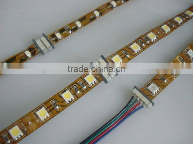 Blue color IP 65 waterproof DIP LED Strip 5MM
