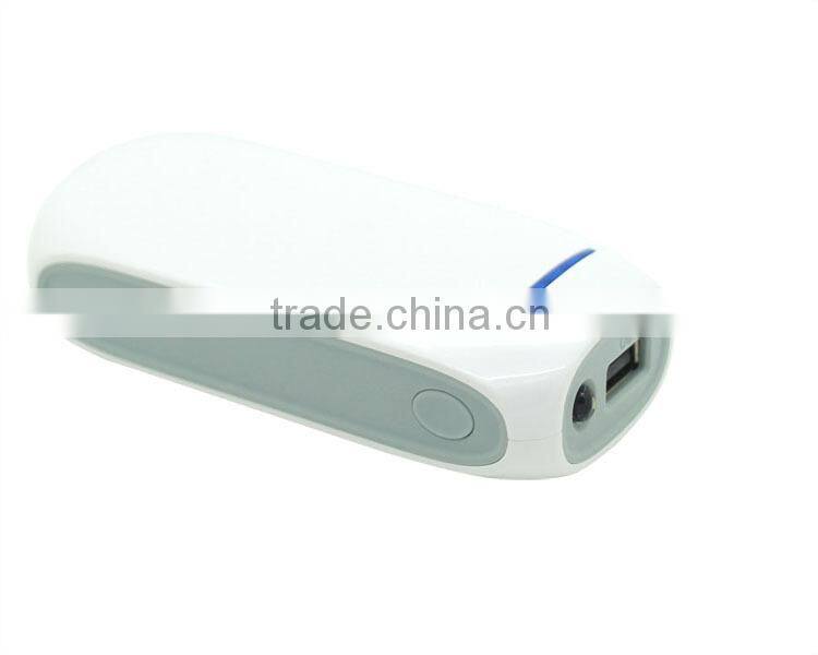 Brand New UV Finish Power Bank 4400mAh/5200mAh with LED Torch for Smart Phone