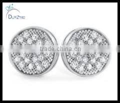 cheap man silver earring