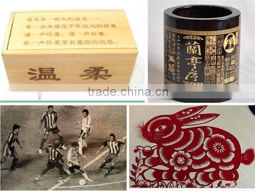 transparent acrylic sheet light guide panel LED laser cutting machine