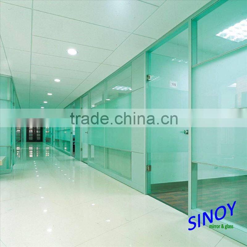 3-22mm Clear /Tinted Flat or Curved Tempered Glass, Toughened Safety Glass for Architecture Applications