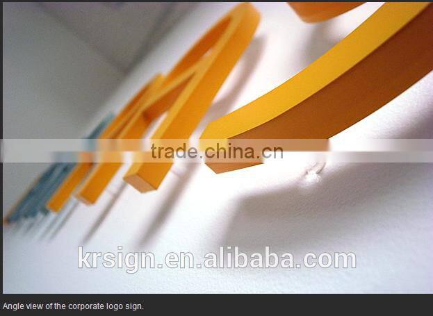 Acrylic mini letter sign manufacturer for logo material