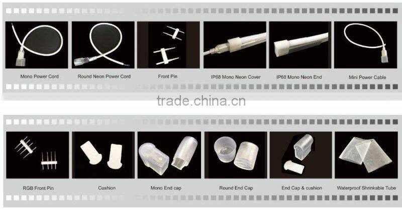 Sunbit led neon ip65 waterproof led rope light smd3528/2835 mini neon for signs led open sign