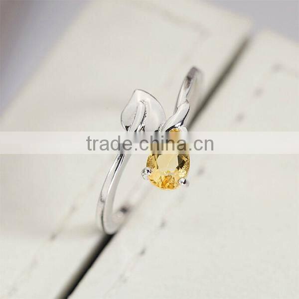 High Quality 925 Silver gold heart jewelry