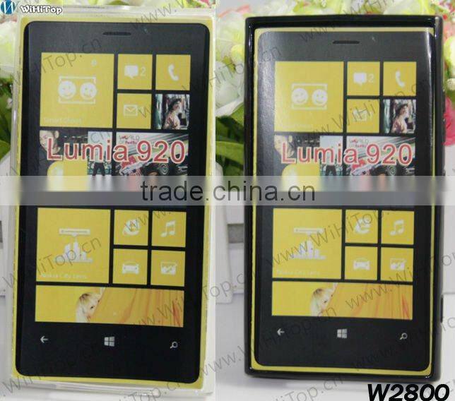 Hot Sale S line Design TPU Case for Windows Phone Lumia 920. Silicon S LINE CASE FOR NOKIA LUMIA 920