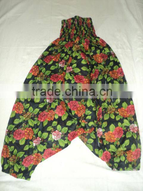 saree printed harem fashion pajamas afgani