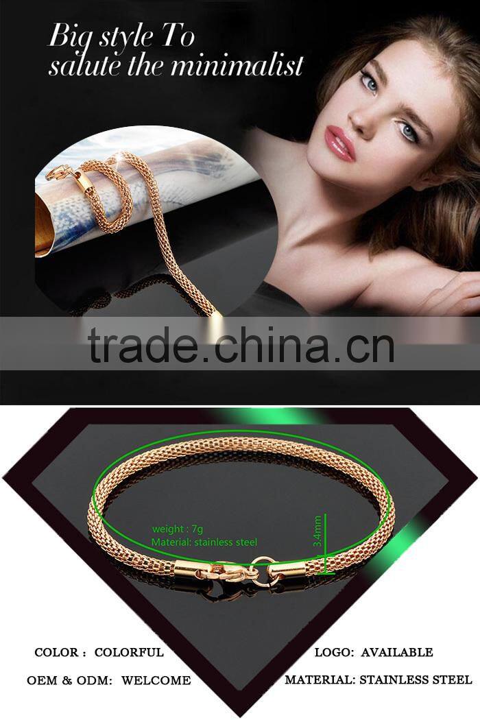 Best Selling Hot Chinese Products Gold Snake Bracelet Men