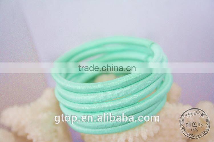 Wholesale rubber elastic hair circle cheap good quality R-0023