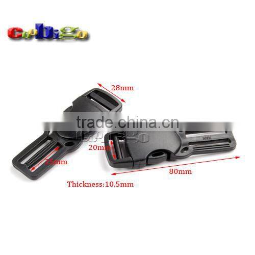Side Release Buckle for Outdoor Sports Bags Students Bags Backpack Straps #FLC378-20/20A/25