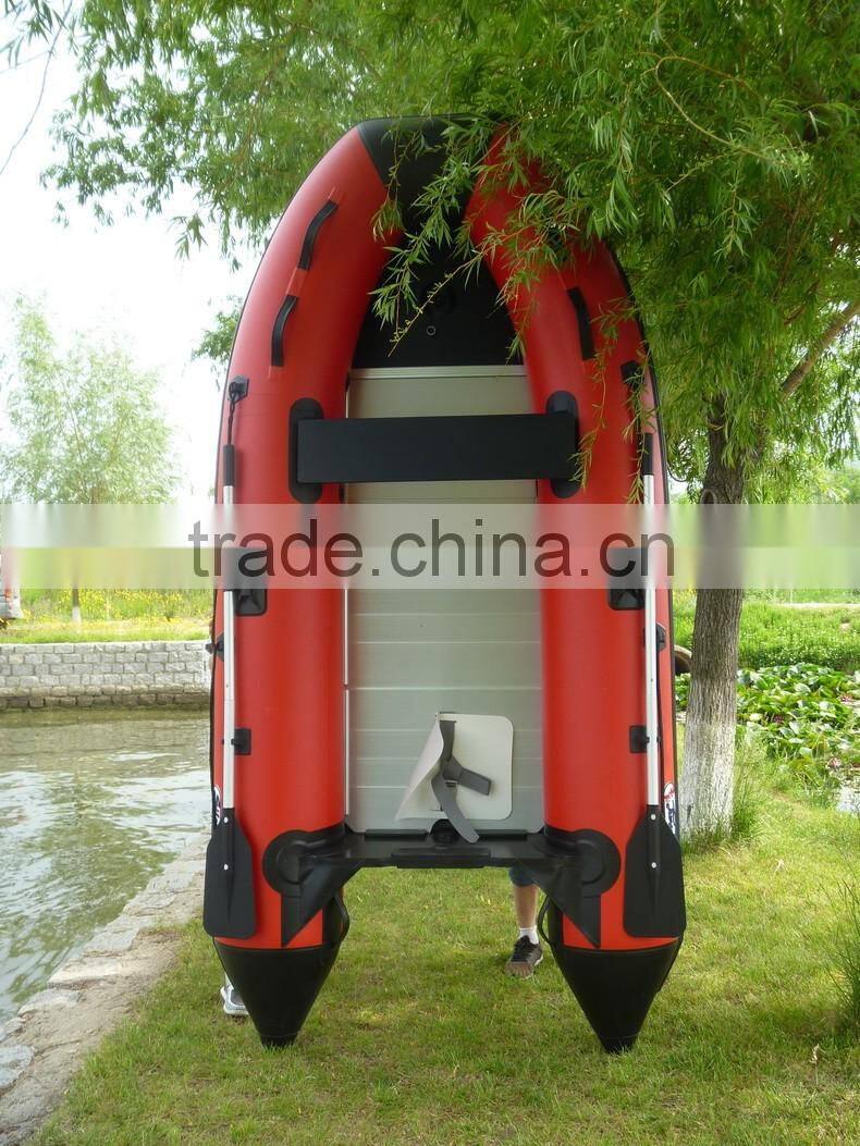 Fishing Vessel 330 inflatable boat with aluminum floor