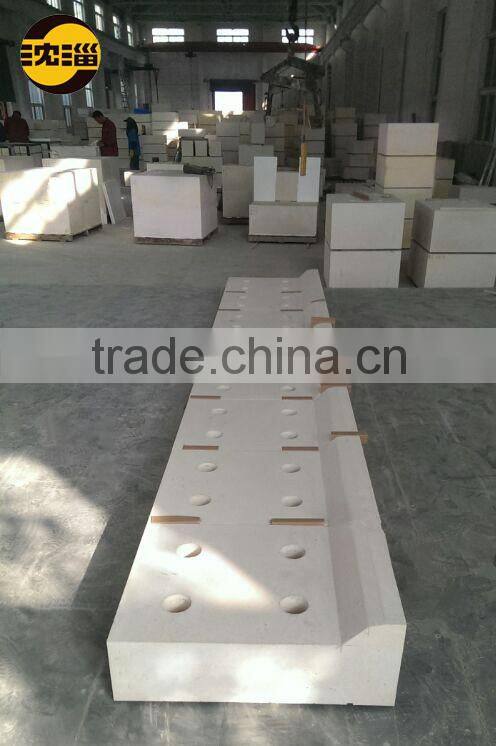 glass industry tin bottom brick