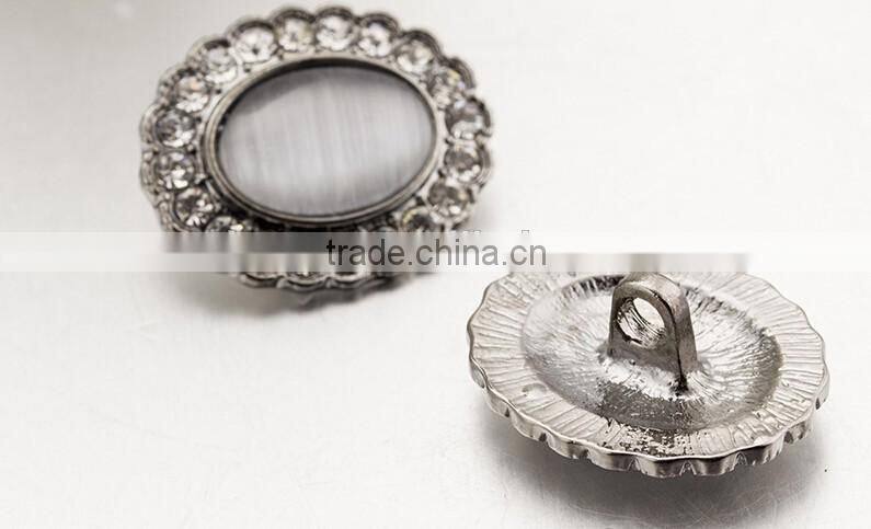 Garment accessories fashion rhinestone buttons,Wedding dress decoration crystal button