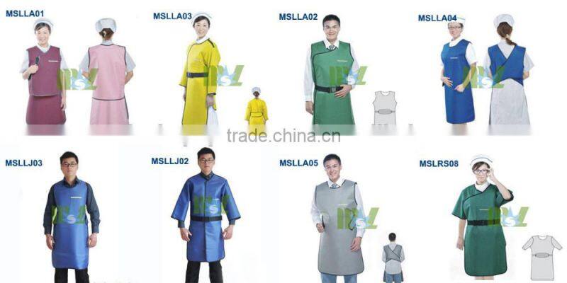 MSLLA02W New sleeveless x-ray lead apron lead rubber apron