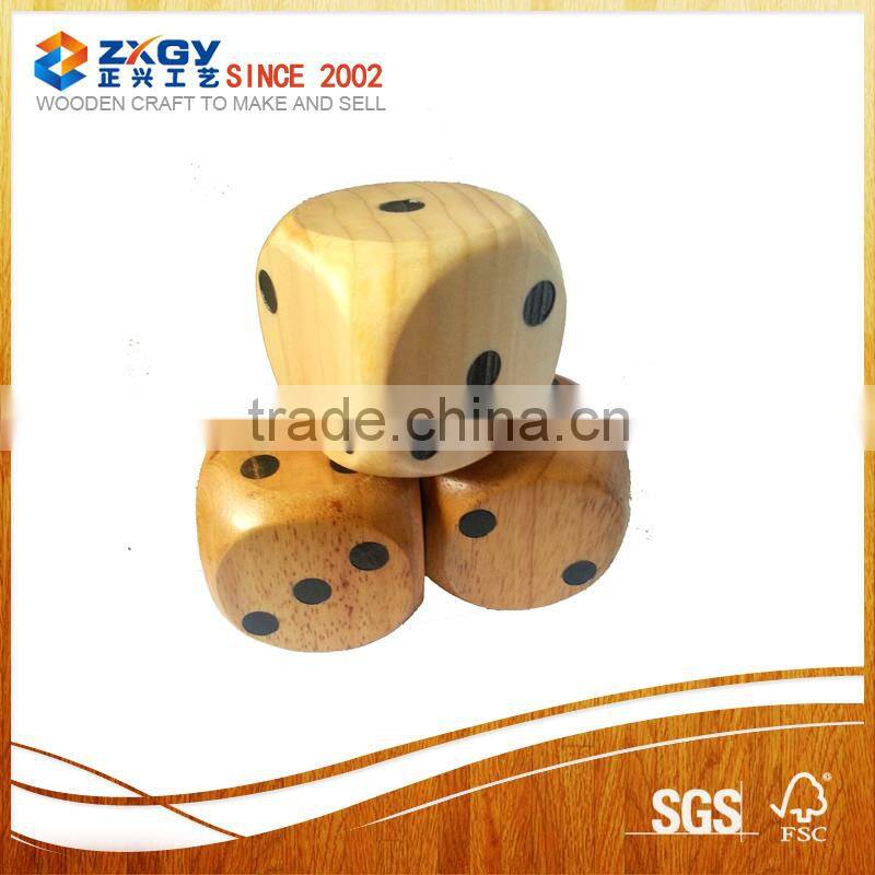 Wooden Number Dice, Wooden Letter Dice, Custom Wooden Dice