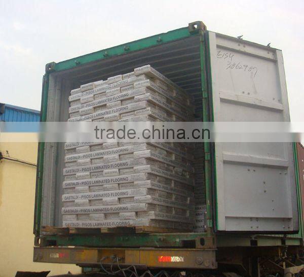 Wax edge waterproof laminated wooden flooring indoor flooring collection