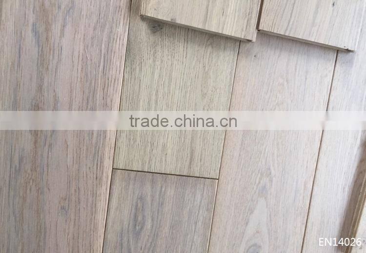 Dark Smoked Brushed Engineered Oak Timber Flooring