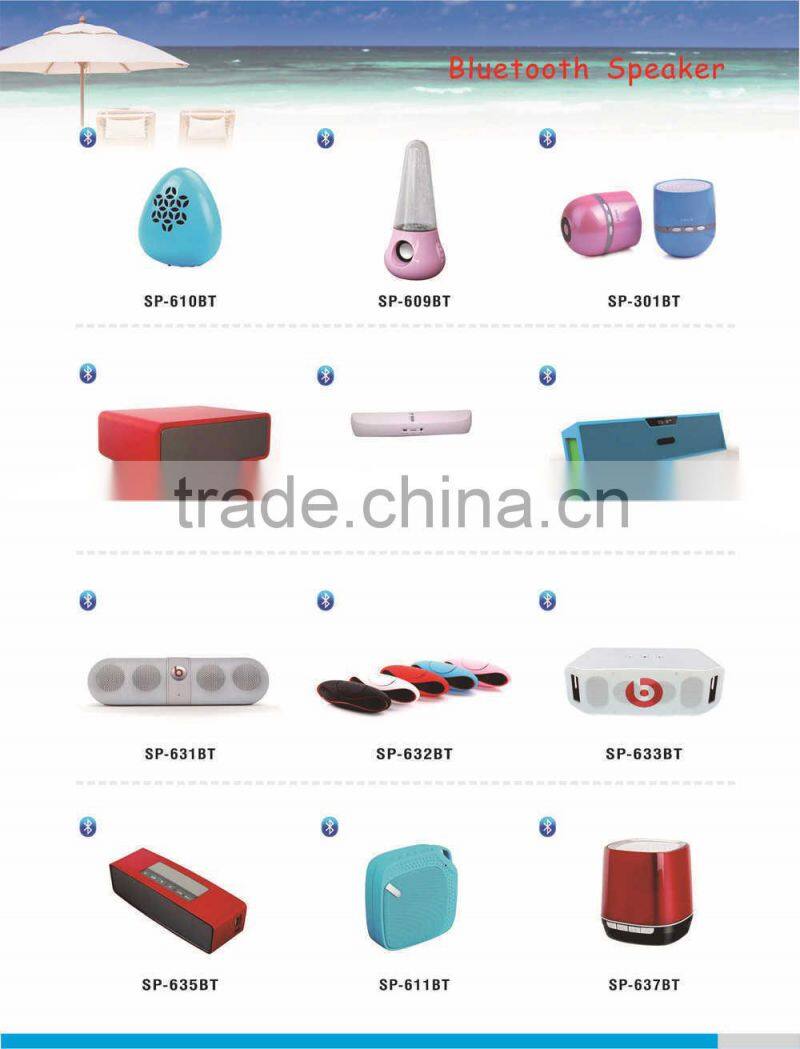 2 (2.0) Channels and Mini,Portable,Wireless Special Feature wireless bluetooth speaker(SP-630BT)