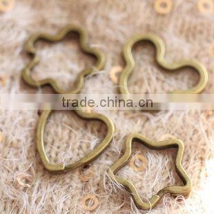 metal keyring/golden key ring/custom ker chain/hello kitty keychain