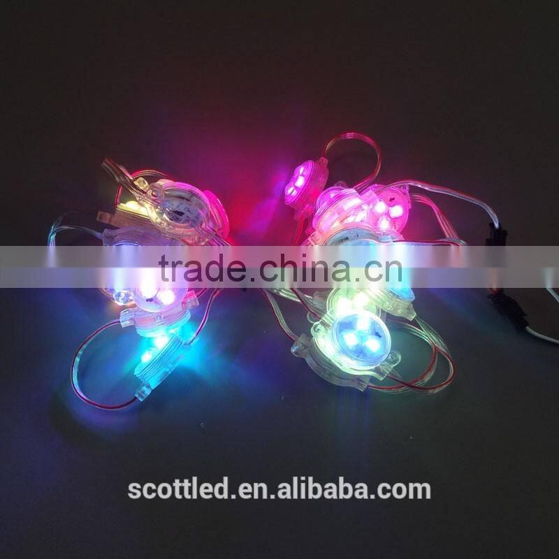 hot selling Outdoor IP67 led dot light ws2801 30mm