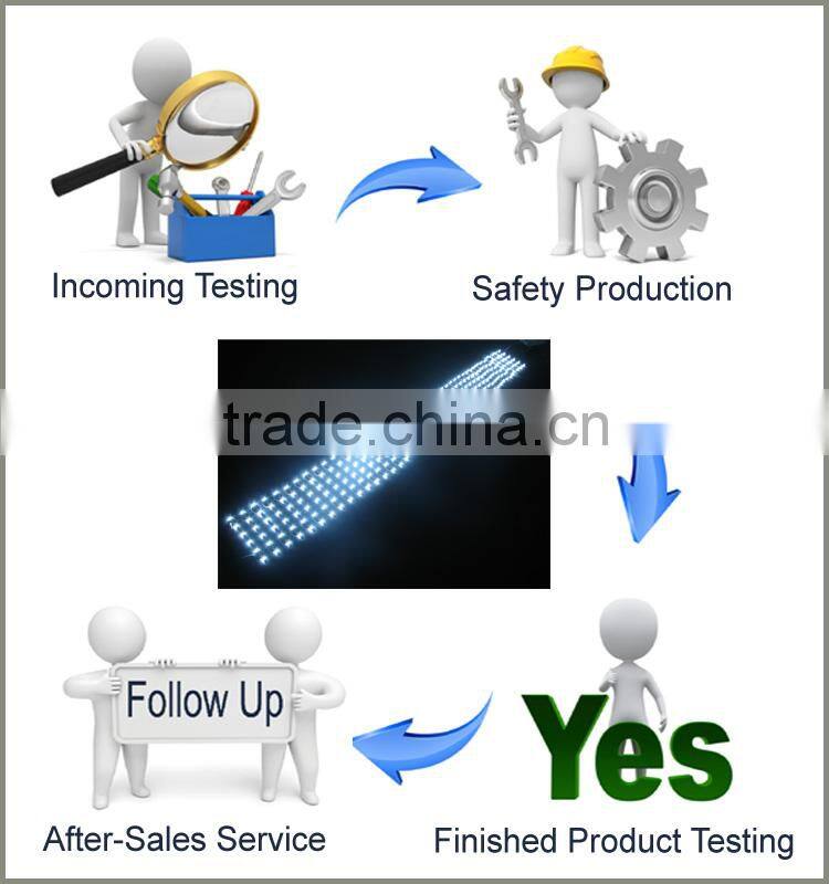 Flexible led back view curtain for aluminum lightbox