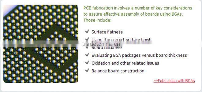 1 to 50 Layers Fr4 PCB Manufacture for Electronic Device