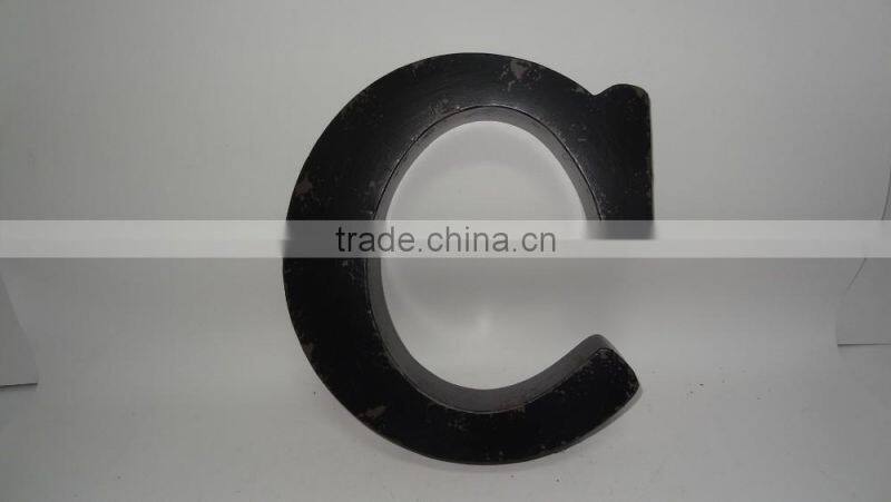 A-Z all metal alphabets metal wall deco