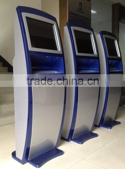 Interactive Payment Kiosk Touch Screen Barcode Scanner