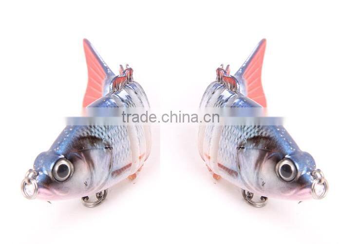 WeiHai ILURE High Quality 6-Jointed Fish Lure Wholesale