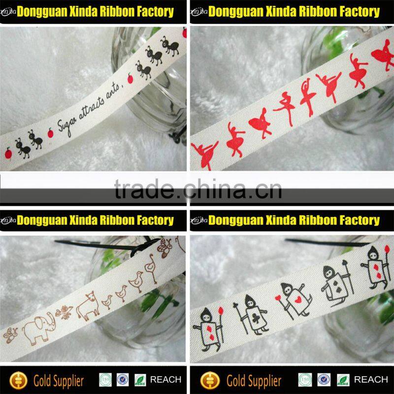 2015 New Products Dot Printed Webbing