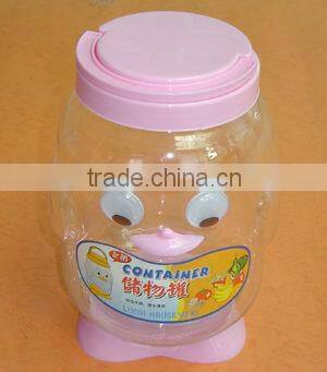 Candy Bottle With Handle (PET BOTTLE)Sweets Bottle/Storage Bottle/Cartoon style