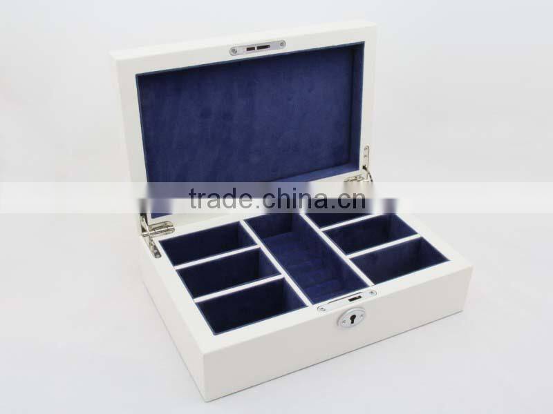 custom logo printed wooden jewelry boxes