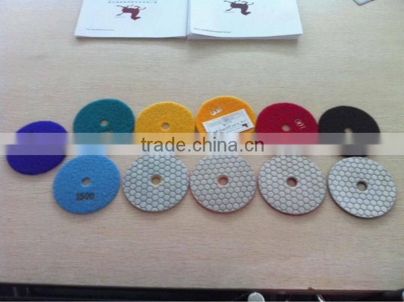 Abrasive Concrete Floor Polishing Pads