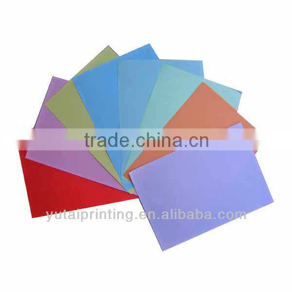 8.8*8.8cm wedding invitations color wax paper