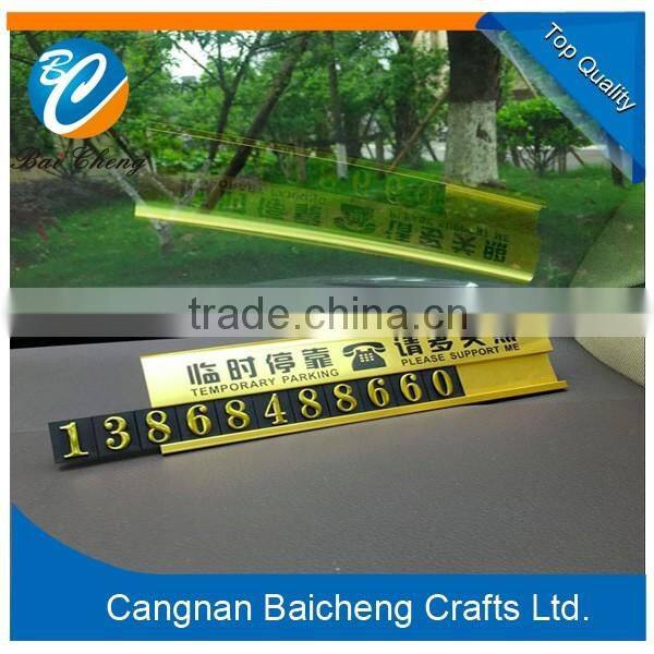 China made promotional plastic price tag/ABS price display