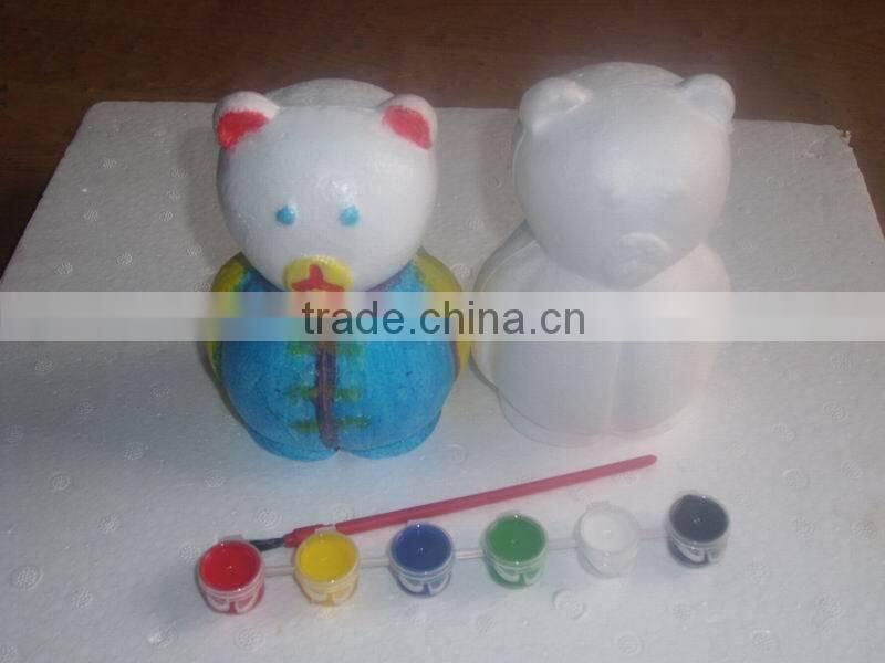 YIWU artificial animal model/ styrofoam animal for diy