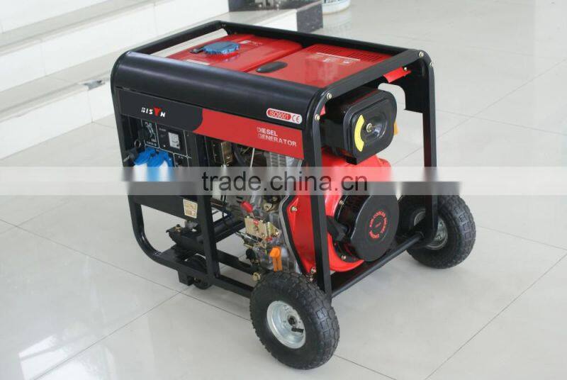Bison China Zhejiang Super Silent Engine Starter 3000 Watt Dynamo Generator Parts Sound Proof Diesel Generator