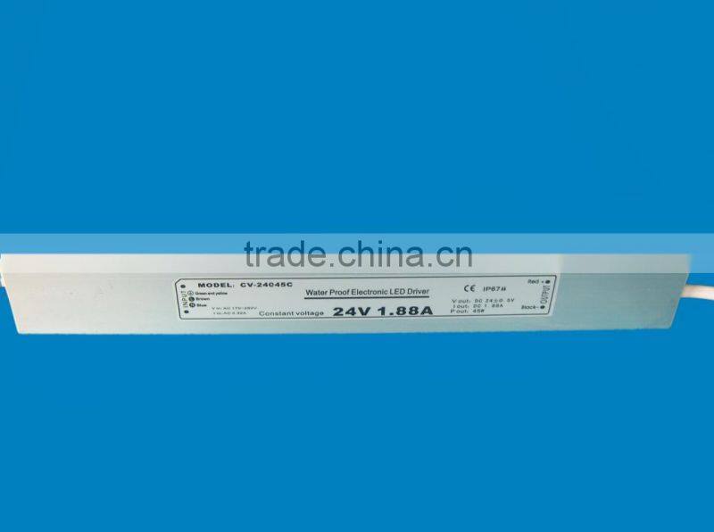 LED wholesalers 45W Single Output LED Power Supply led driver 24v/ high power led driver/45w led driver 24v