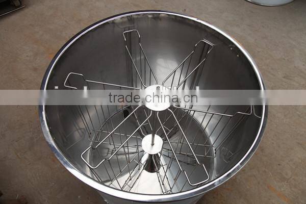 More frames stainless steel honey extractor