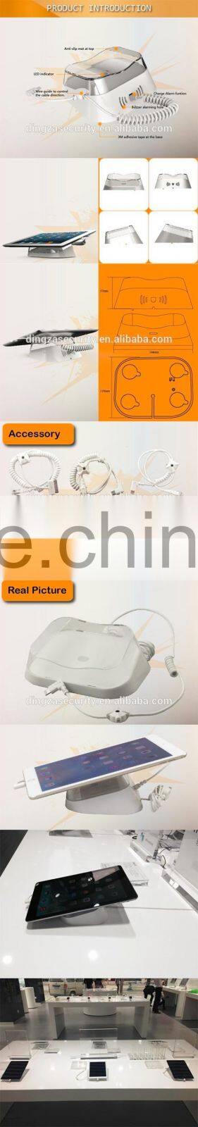 Protective security device 7 inch tablet alarm display holder